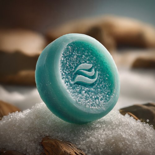 Deniz Tuzu Dokulu Parfümlü Sabun – Spa Özel Üretim